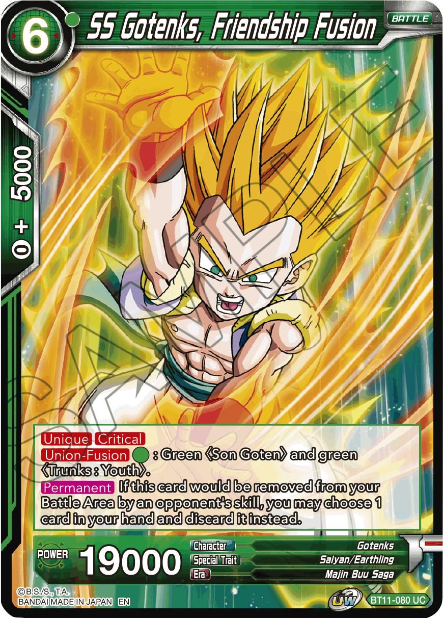 SS Gotenks, Friendship Fusion BT11-080 Dragon Ball Super Vermilion Bloodline