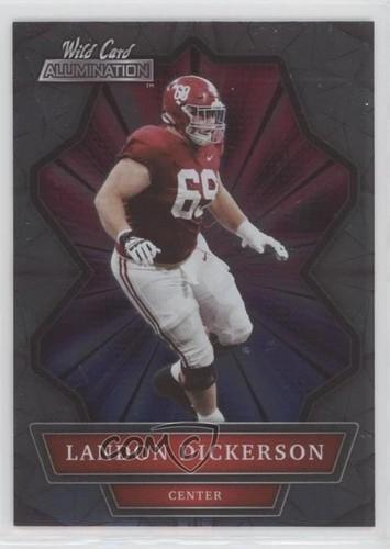 Landon Dickerson #ABC-61 Football Cards 2021 Wild Card Alumination