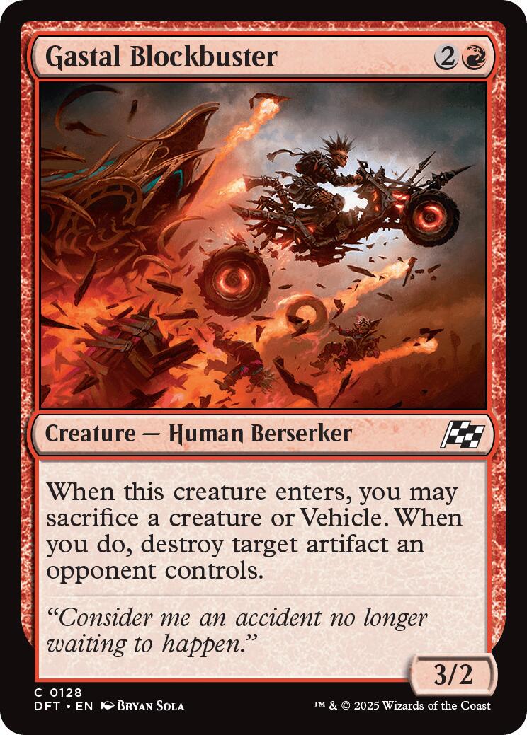 Gastal Blockbuster [Foil] condition prices