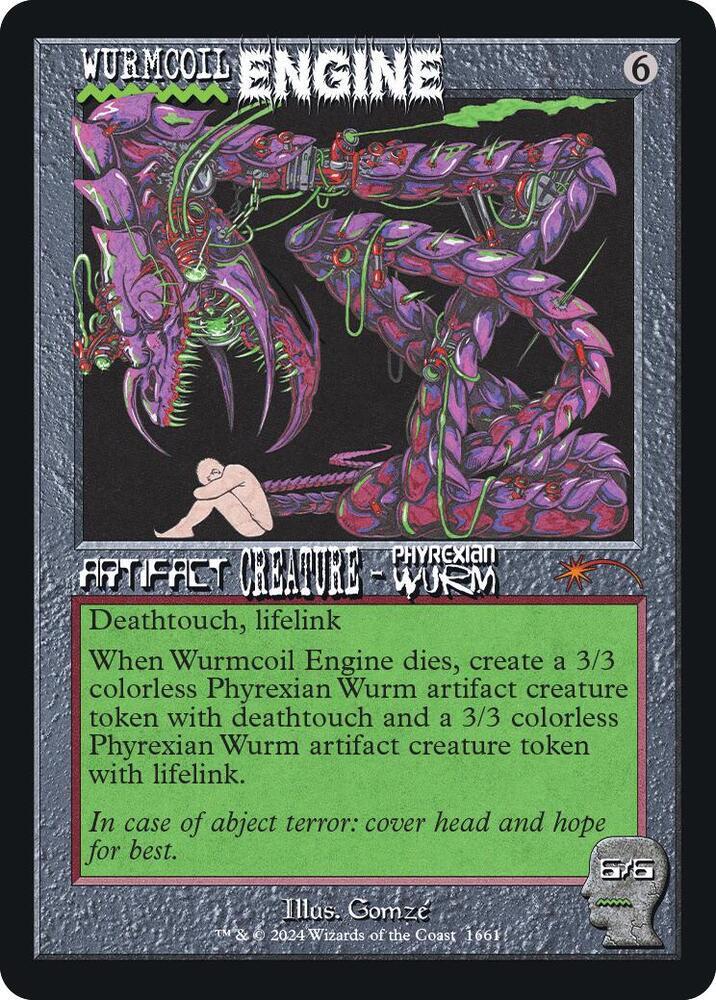 Wurmcoil Engine #1661 Magic Secret Lair Drop