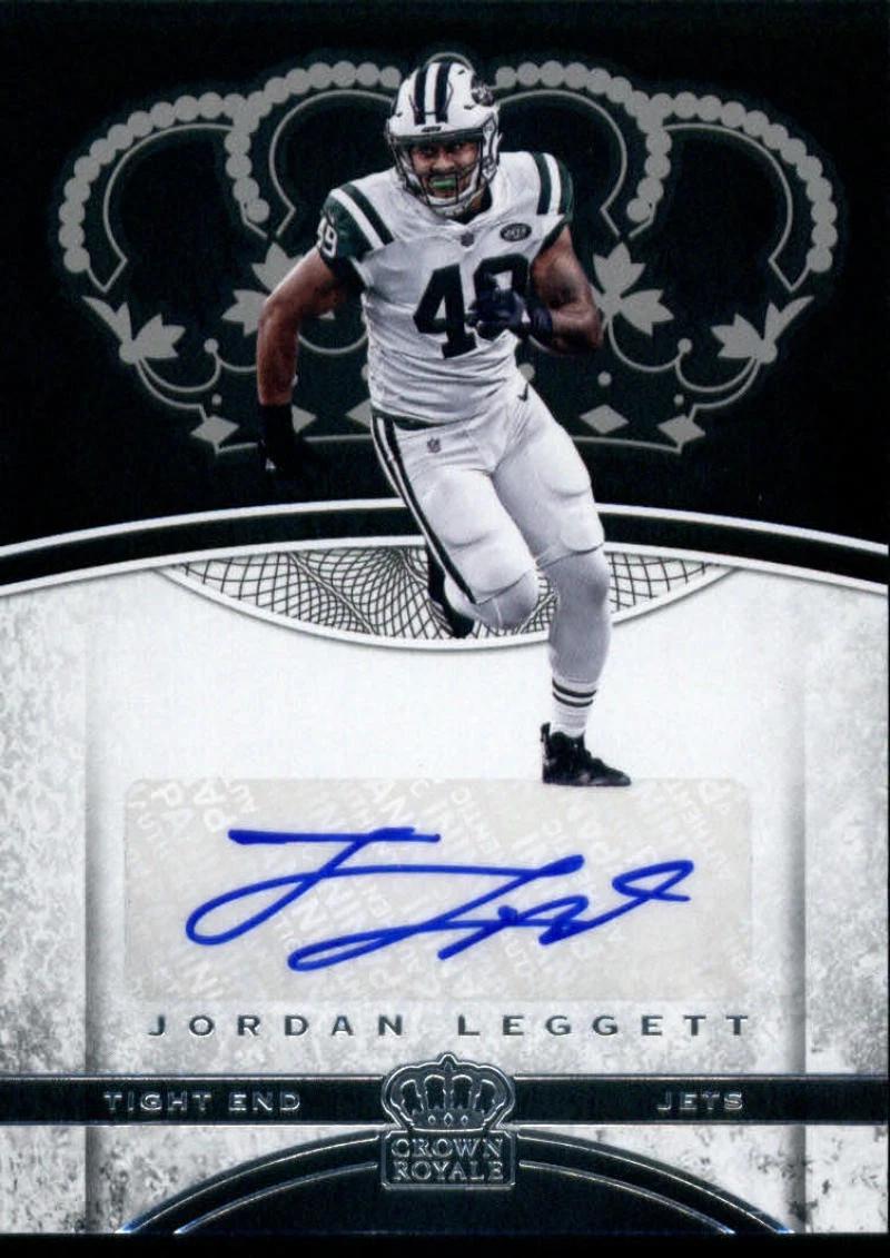 Jordan Leggett #11 2017 Panini Crown Royale Football Rookie Autographs