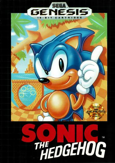 Sonic the Hedgehog Cover Art