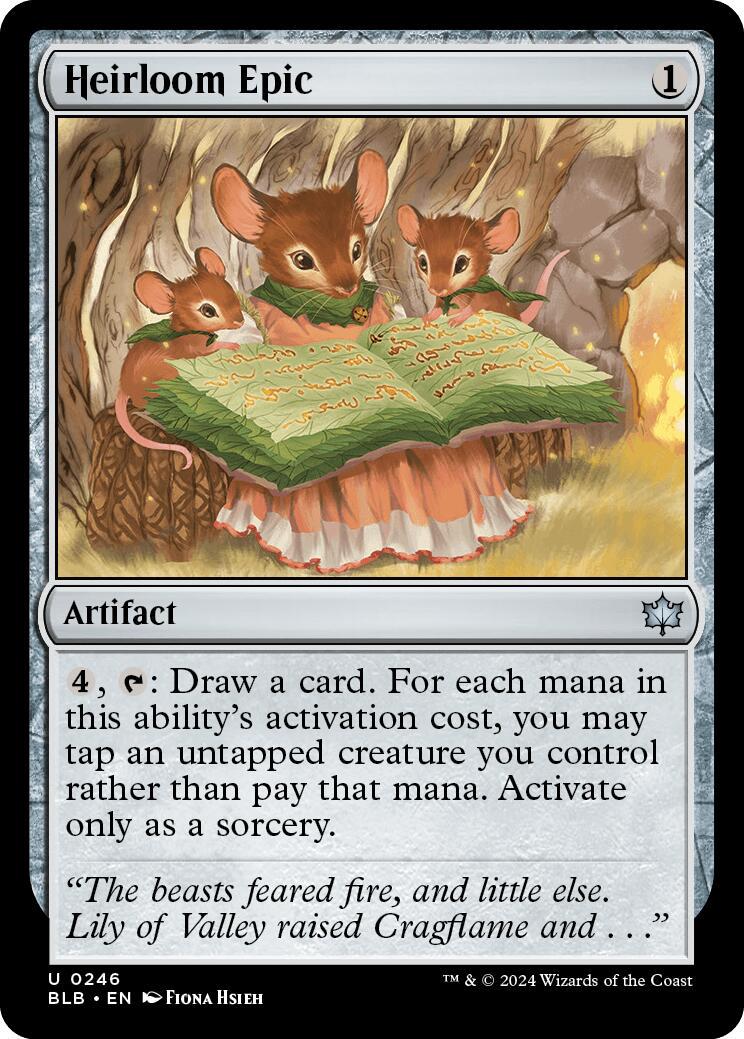 Heirloom Epic #246 Magic Bloomburrow