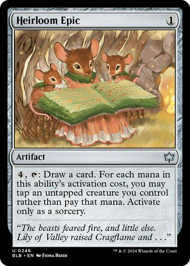 Heirloom Epic #246 Cover Art