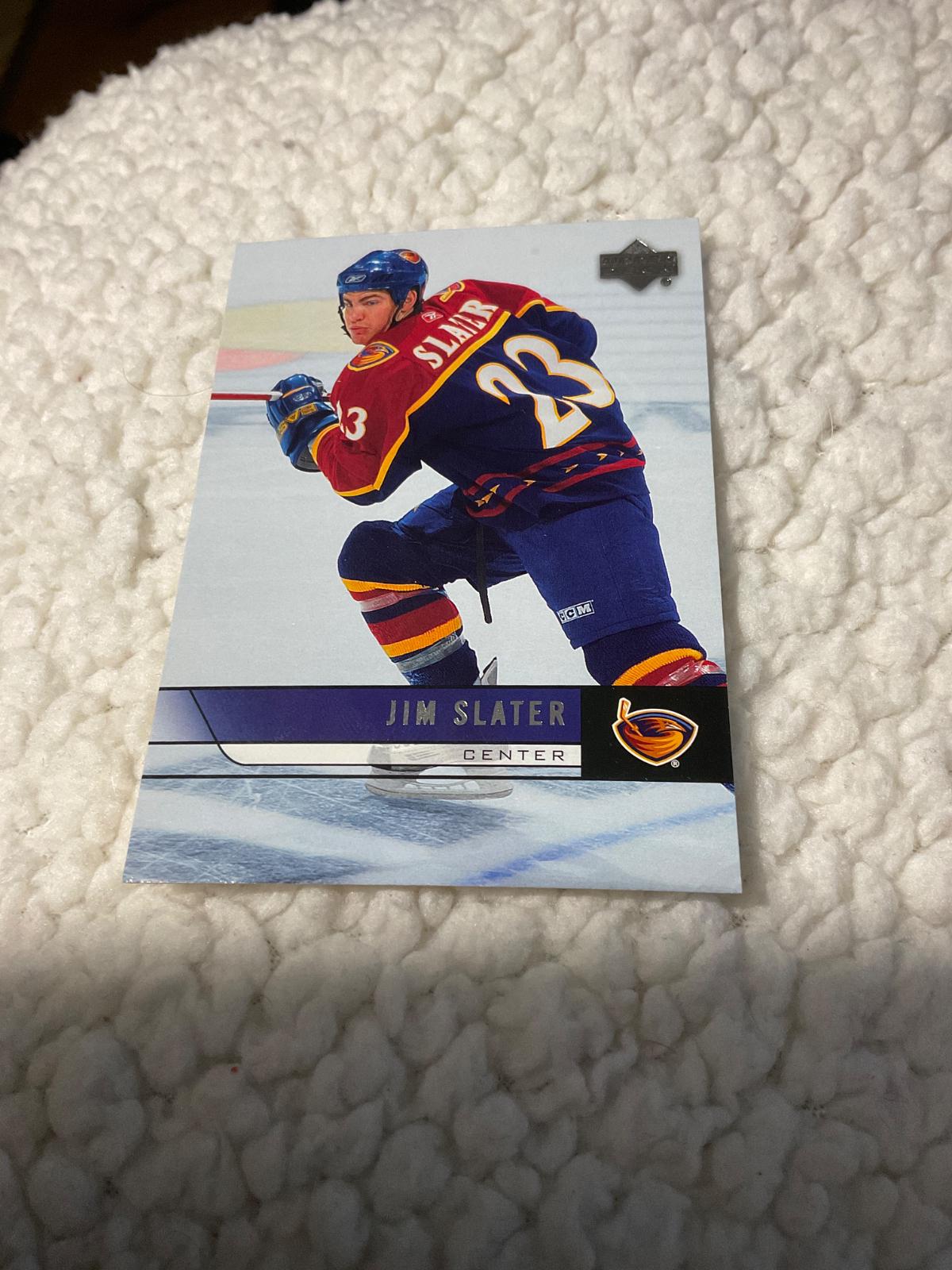 Jim Slater #11 Hockey Cards 2006 Upper Deck