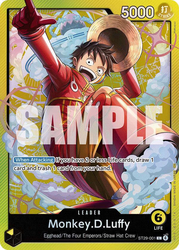 Monkey.D.Luffy ST29-001 Prices | One Piece Starter Deck 29