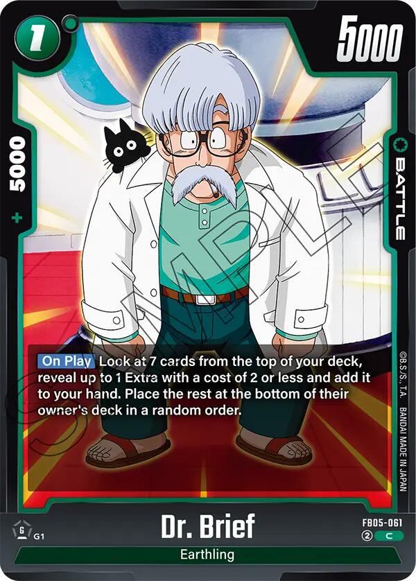 Dr. Brief FB05-061 Dragon Ball Super New Adventure