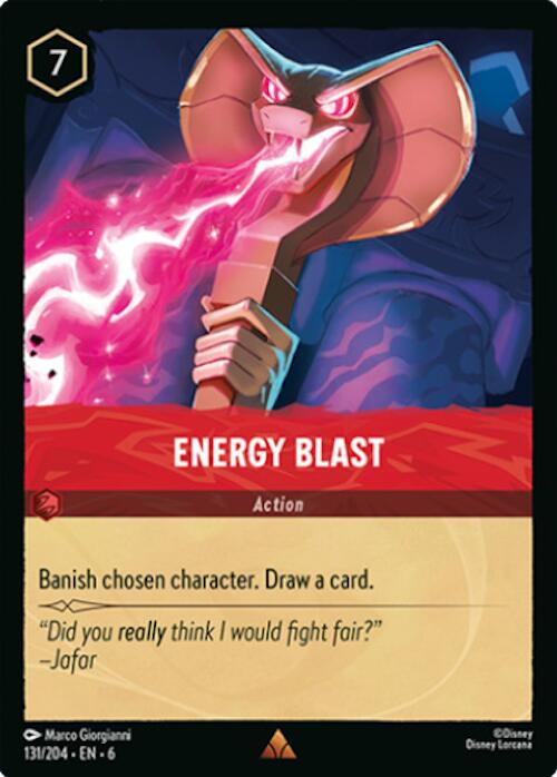 Energy Blast #131 Lorcana Azurite Sea