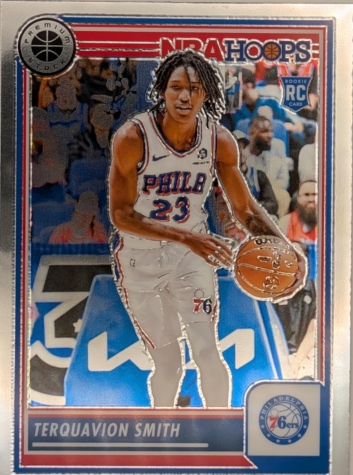 Terquavion Smith #50 Basketball Cards 2023 Panini Hoops Premium Stock
