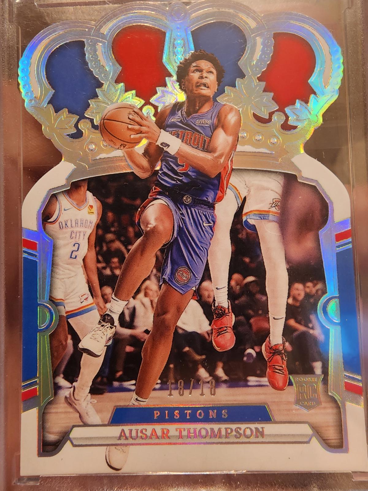 Ausar Thompson #60 2023-24 Panini Crown Royale Basketball