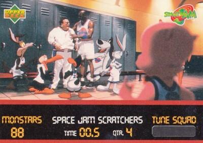Michael Jordan #SC8 1996 Upper Deck Space Jam Basketball