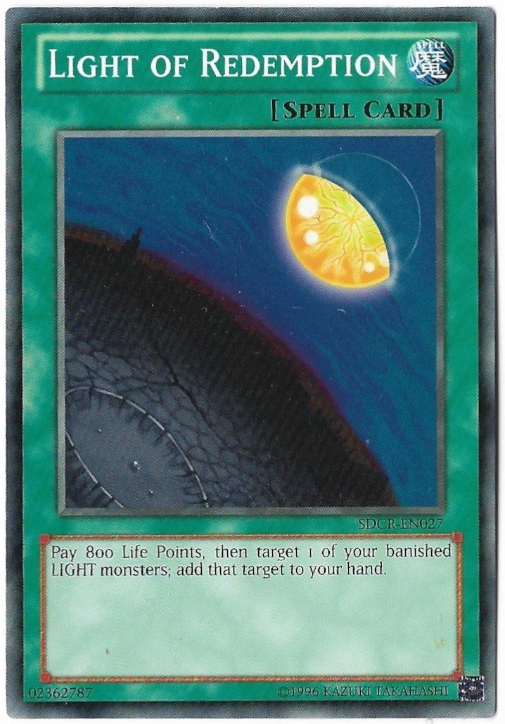 Light Of Redemption SDCR-EN027 YuGiOh Structure Deck: Cyber Dragon Revolution