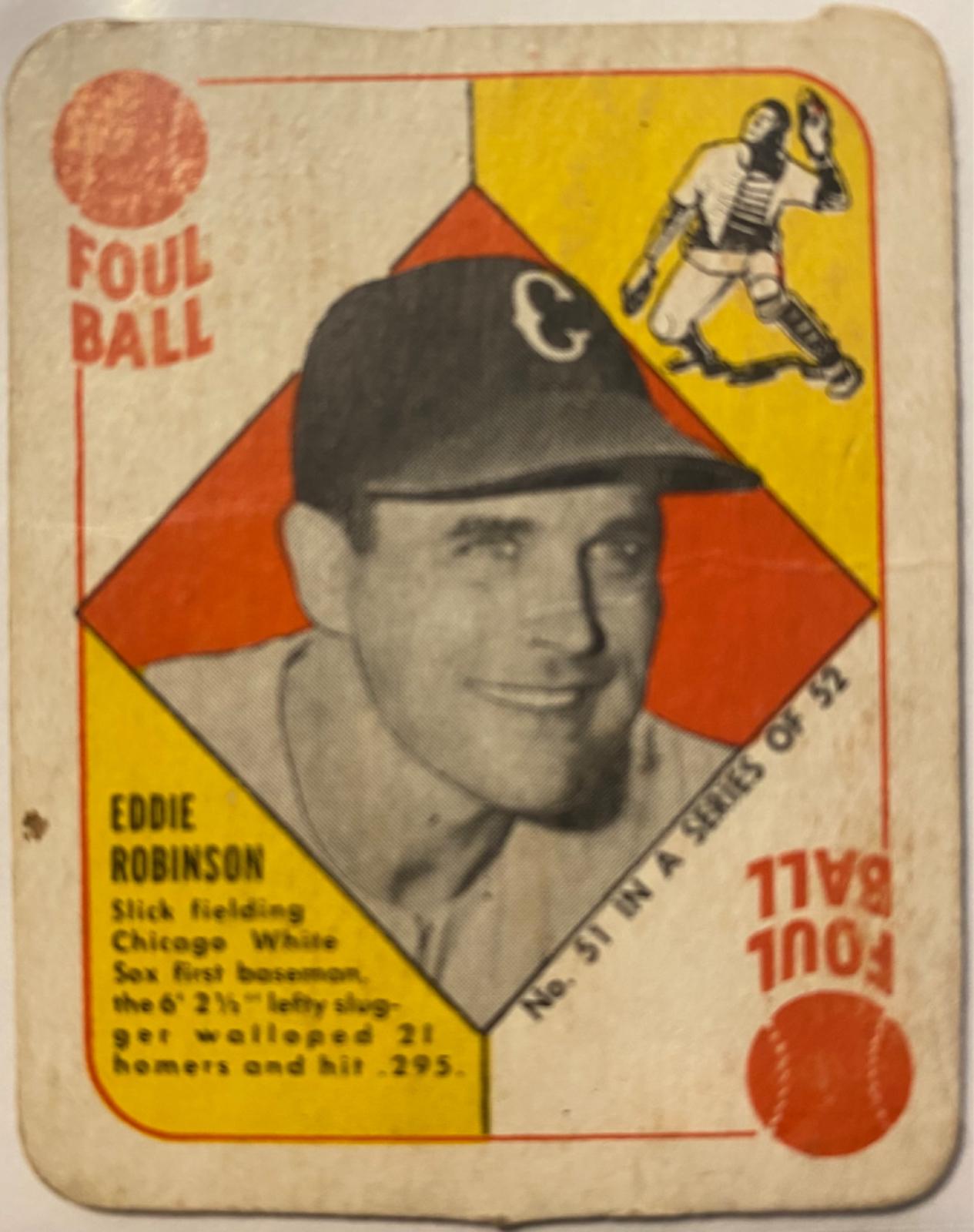 1951 Eddie Robinson #51