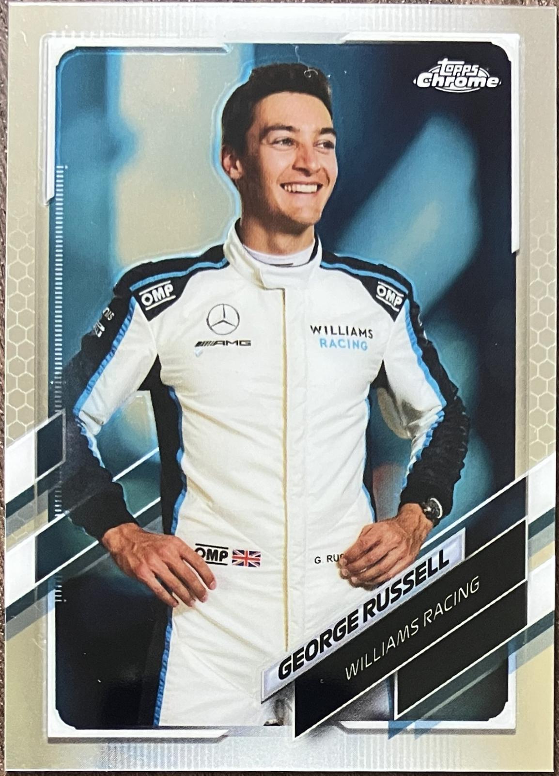 George Russell #19 Prices | 2021 Topps Chrome Formula 1 | Racings Cards