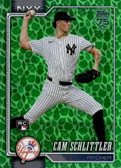 PSA/CGC Pop: Cam Schlittler [Holiday Green] #111 | 2026 Topps