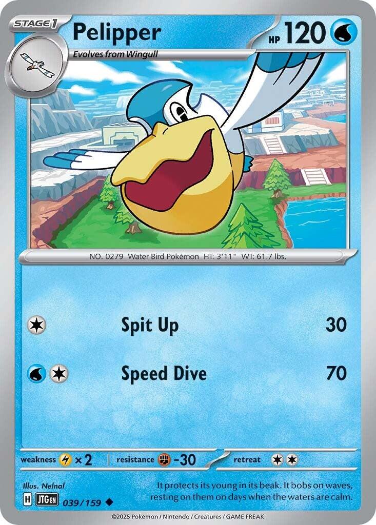 Pelipper #39 Pokemon Journey Together