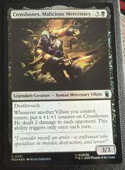 Crossbones, Malicious Mercenary [Foil] #91