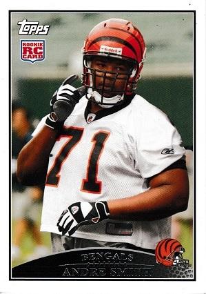 Andre Smith #336 Football Cards 2009 Topps