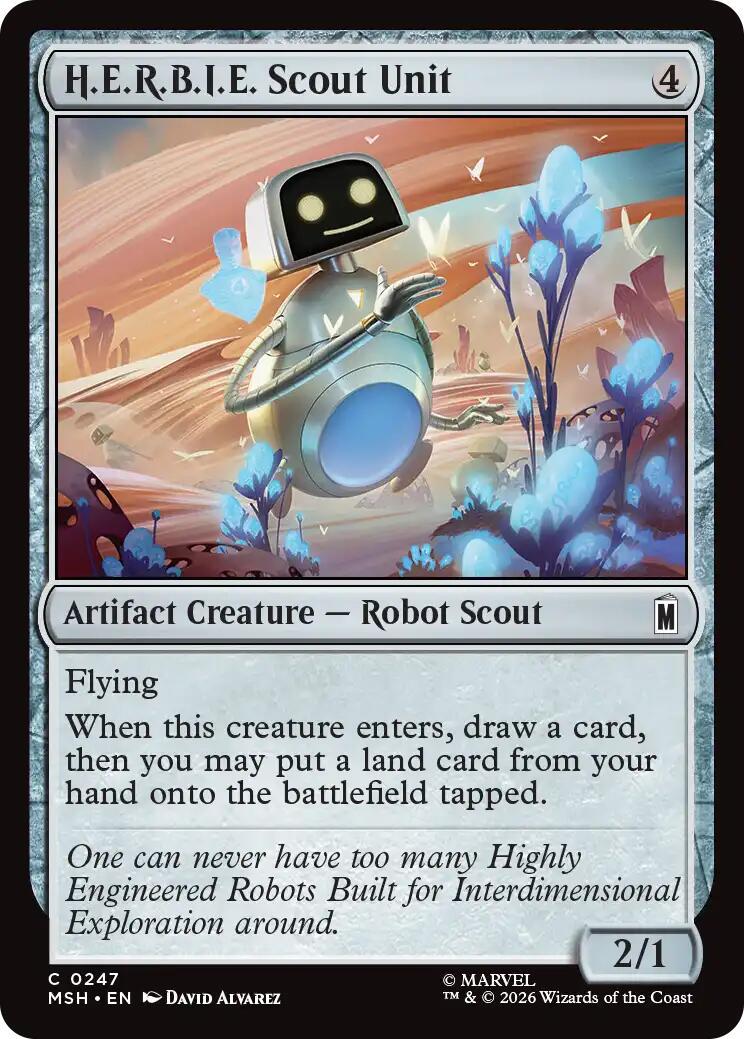 H.E.R.B.I.E. Scout Unit (Magic Marvel Super Heroes)