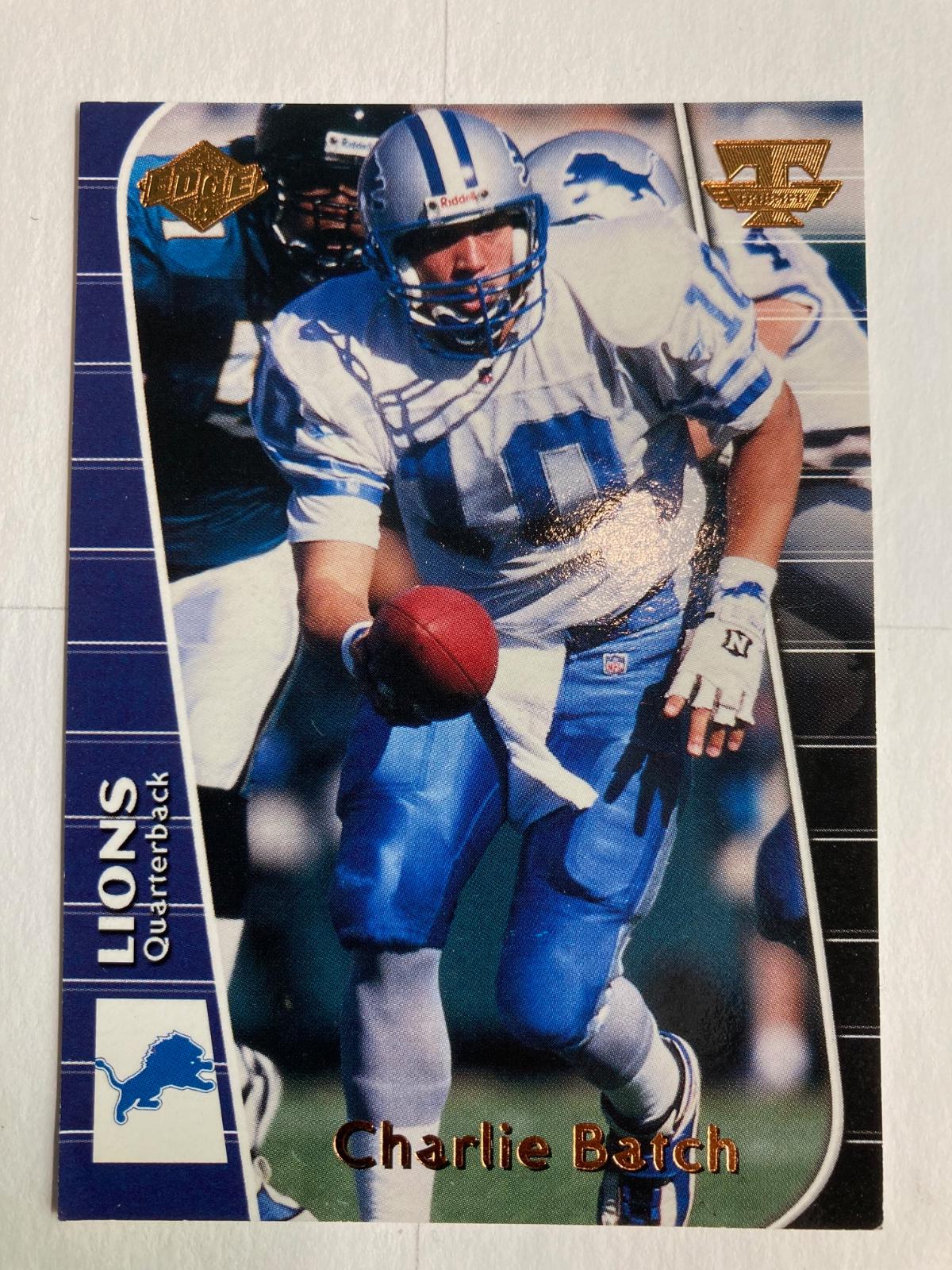 Charlie Batch #T103 Football Cards 1999 Collector's Edge Triumph
