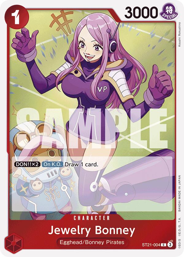 Jewelry Bonney ST21-004 One Piece Starter Deck 21: Gear5