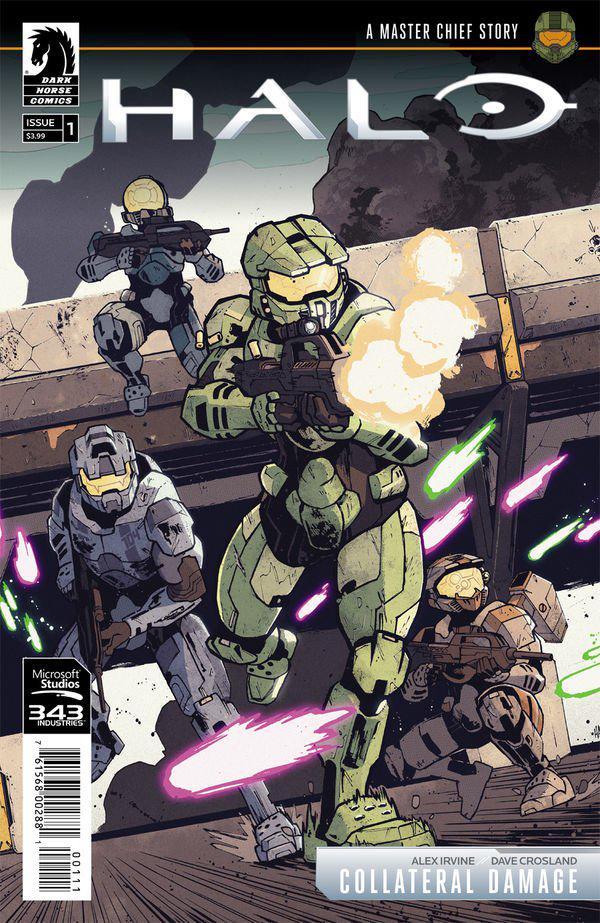 Halo: Collateral Damage #1 (2018) Comic Books Halo: Collateral Damage