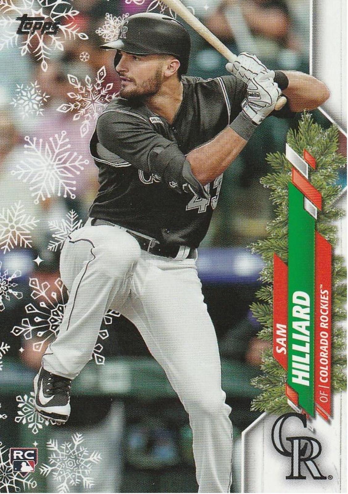 Sam Hilliard #HW170 2020 Topps Holiday Baseball