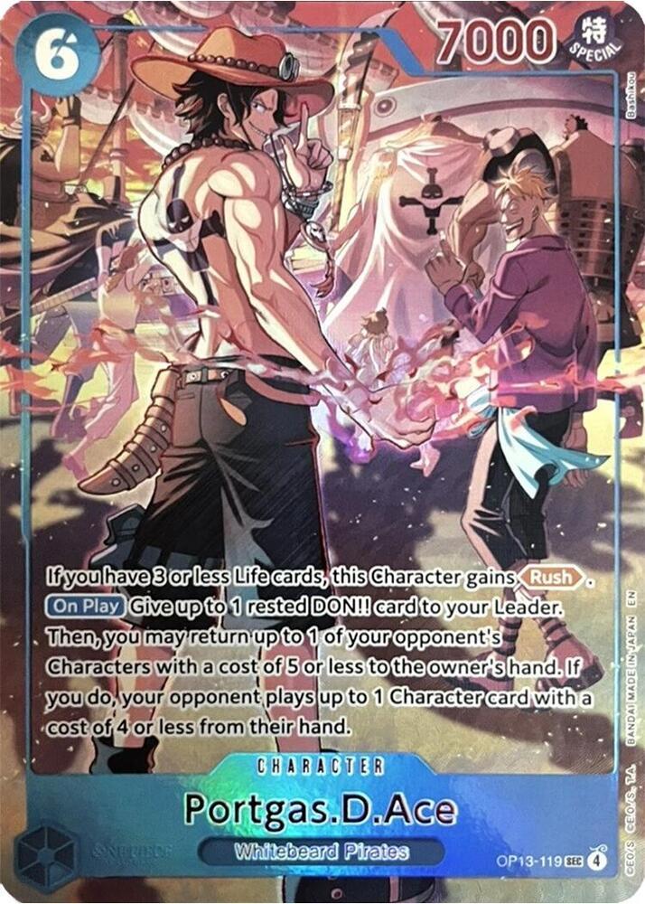 Portgas.D.Ace [3rd Anniversary] OP13-119 Precios | One Piece