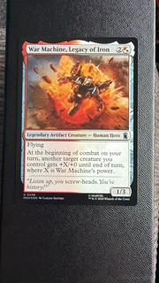 War Machine, Legacy of Iron