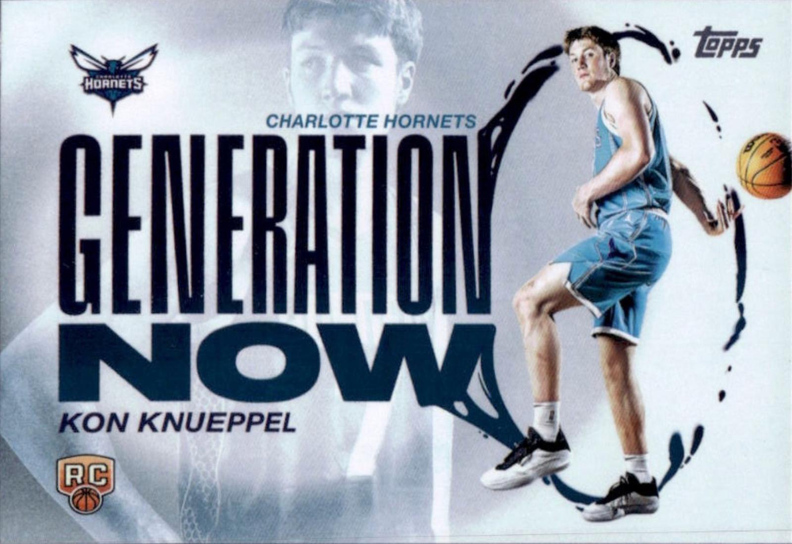 2025 Topps Generation Now Kon Knueppel #GN-4 card