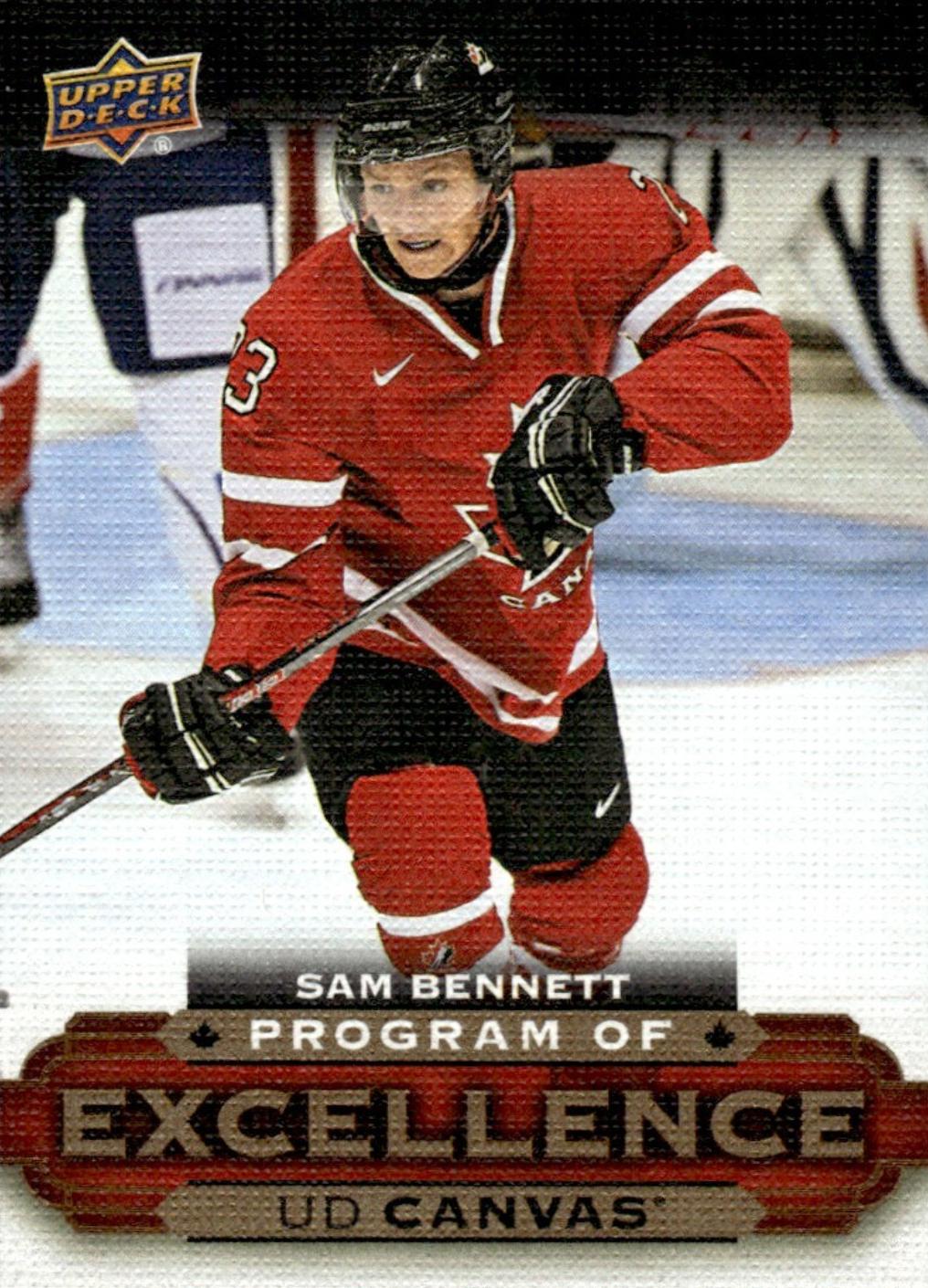 Sam Bennett #C257 2015-16 Upper Deck Hockey UD Canvas