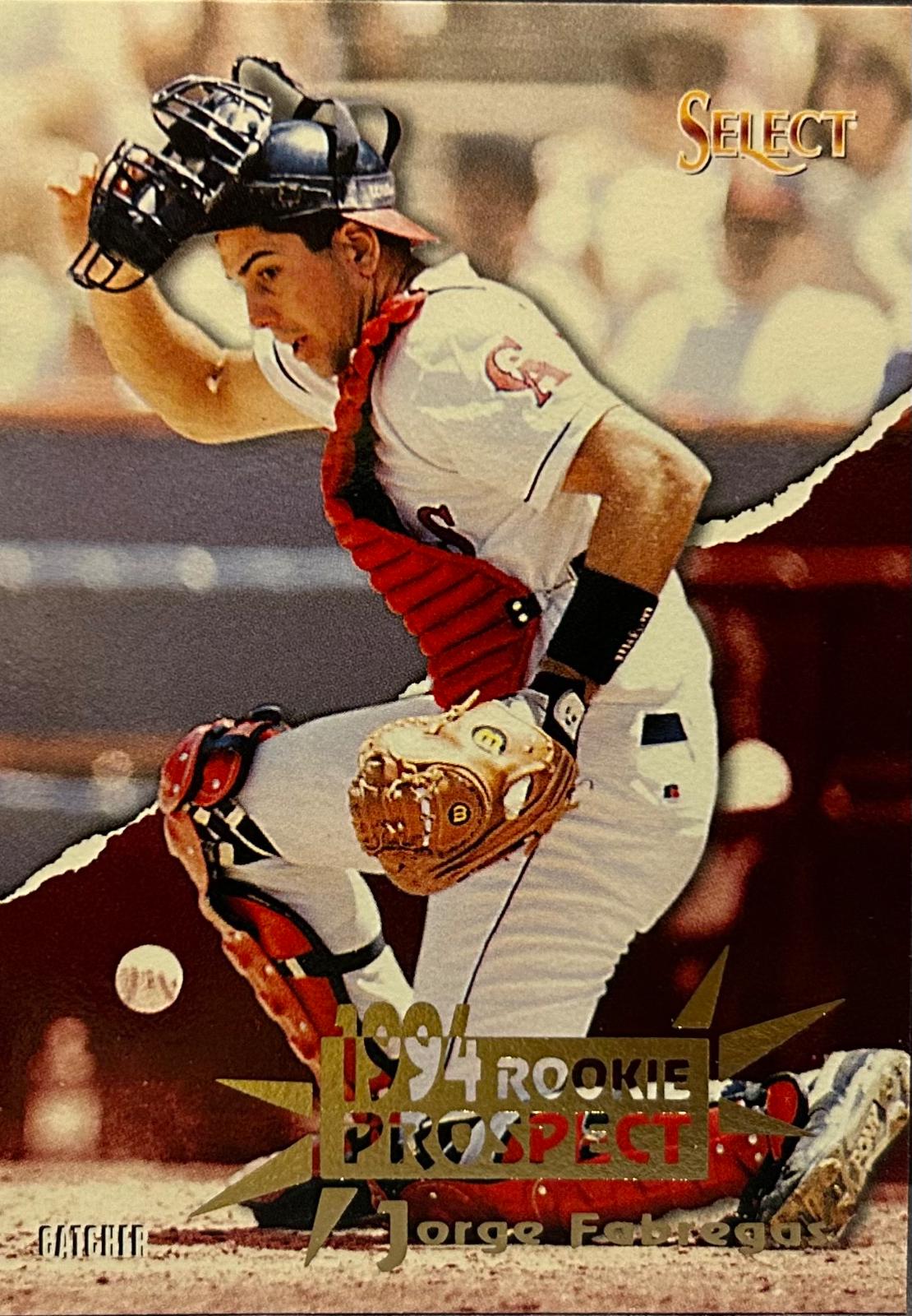 Jorge Fabregas #398 Baseball Cards 1994 Select
