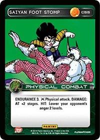 Saiyan Foot Stomp C55 Dragon Ball Z Premier Set