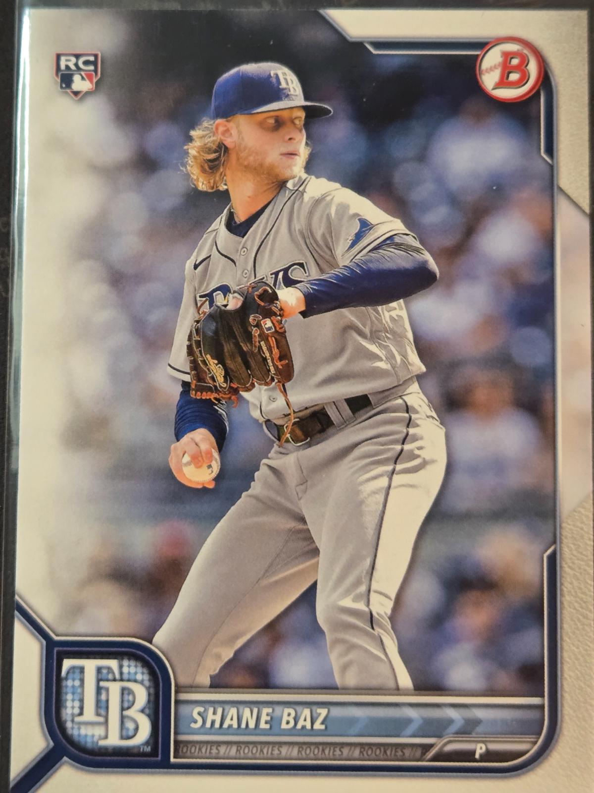 Shane Baz #90 Baseball Cards 2022 Bowman