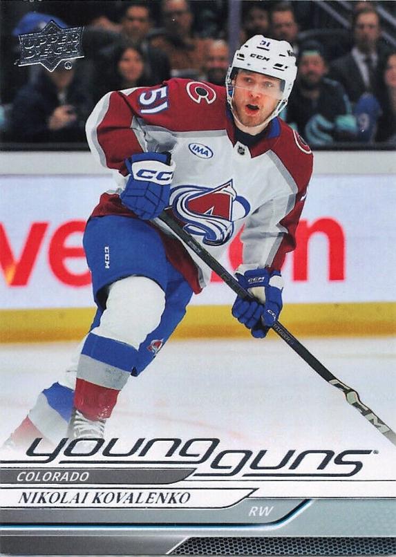 Nikolai Kovalenko #466 Hockey Cards 2024 Upper Deck