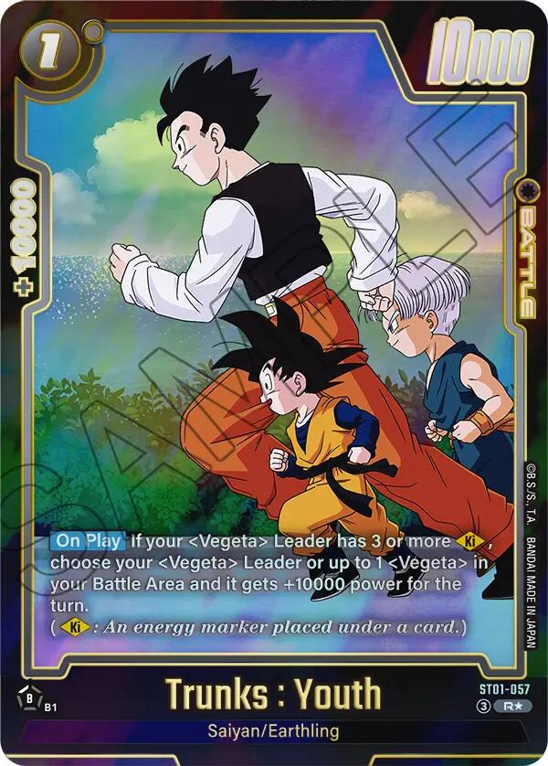 Trunks : Youth [Alternate Art] ST01-057 Prices | Dragon Ball