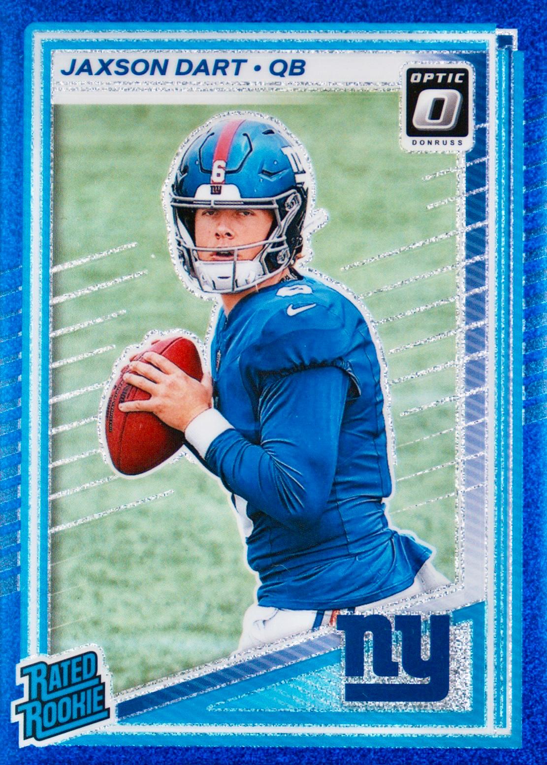 2025 Jaxson Dart [Blue Glitter] #273