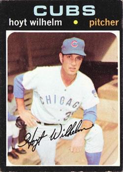Hoyt Wilhelm #248 1971 Topps Baseball