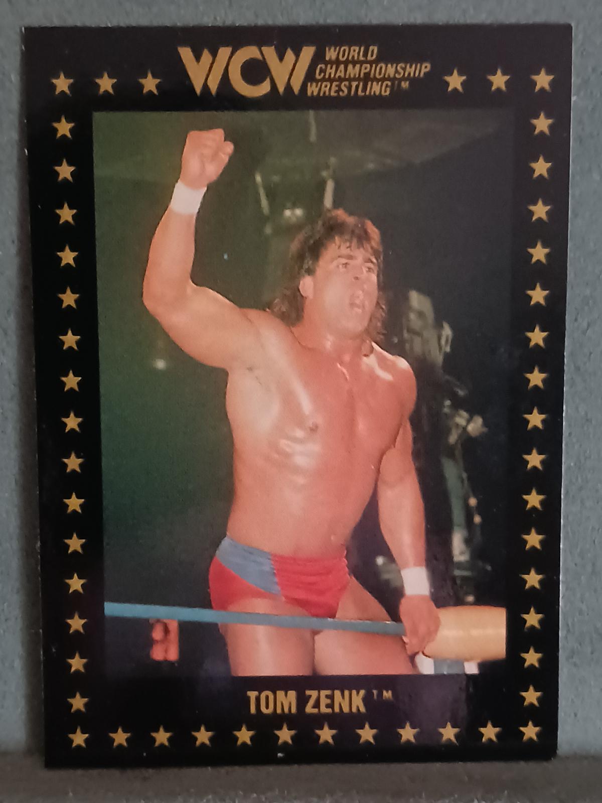 Tom Zenk #9 Wrestling Cards 1991 Championship Marketing WCW