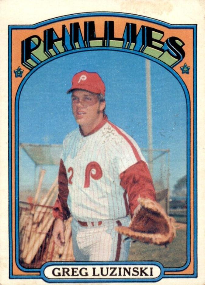 Greg Luzinski #112 Baseball Cards 1972 Topps
