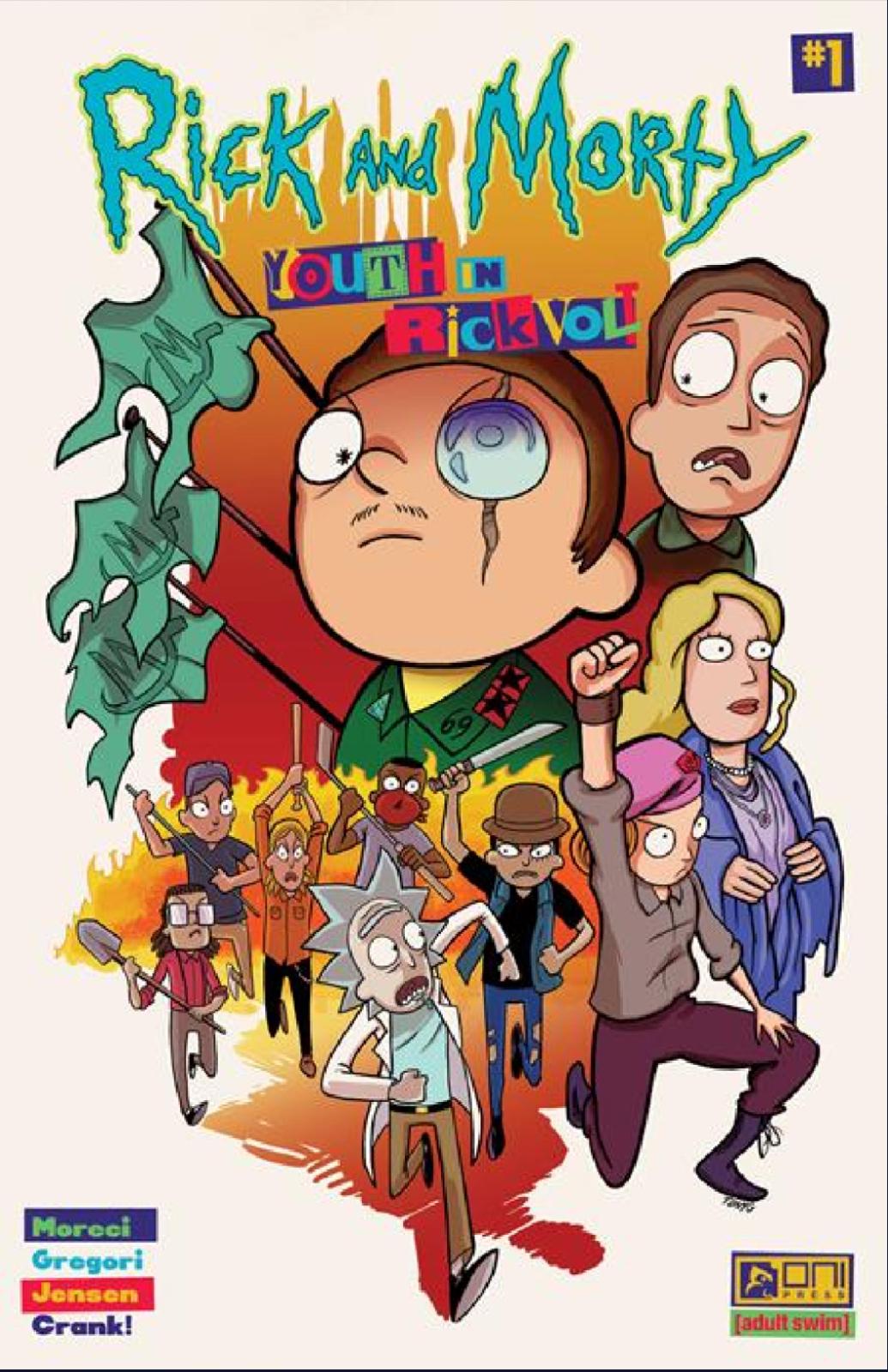 Rick And Morty: Youth In Rickvolt #1 (2024) Comic Books Rick And Morty: Youth In Rickvolt