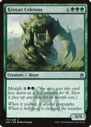 Krosan Colossus #177 Magic Masters 25