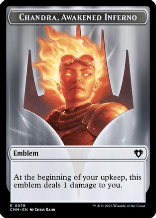 Chandra, Awakened Inferno #875 Magic Commander Masters