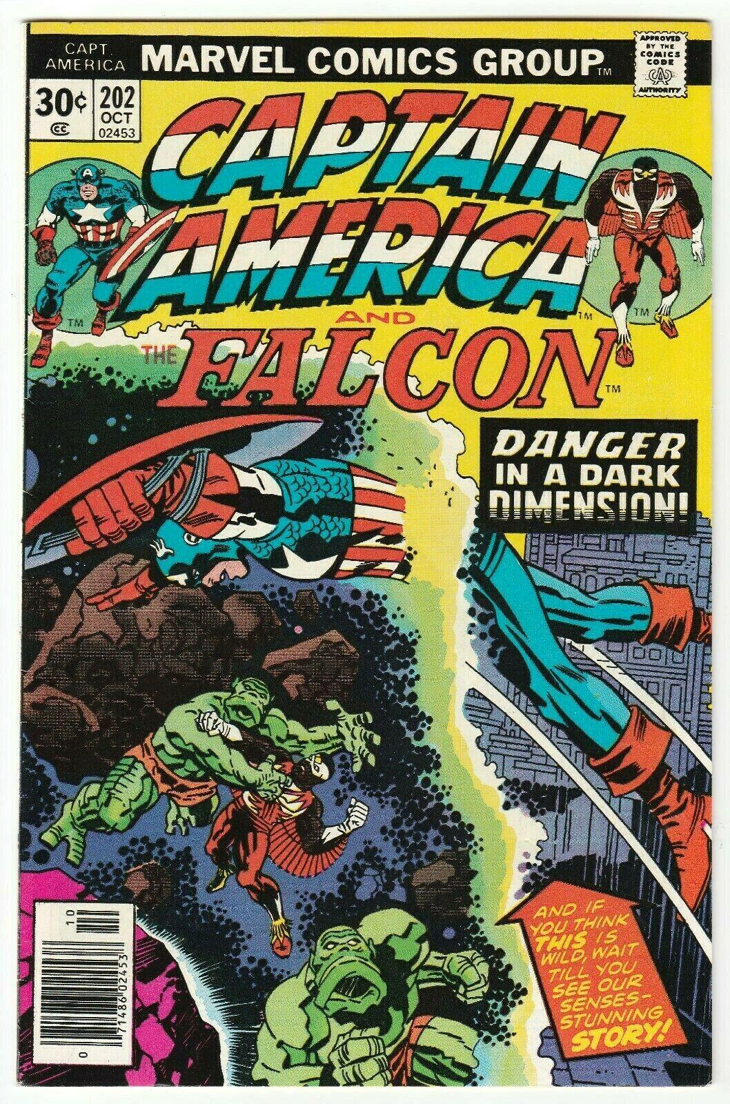 Captain America #202 (1976) Comic Books Captain America