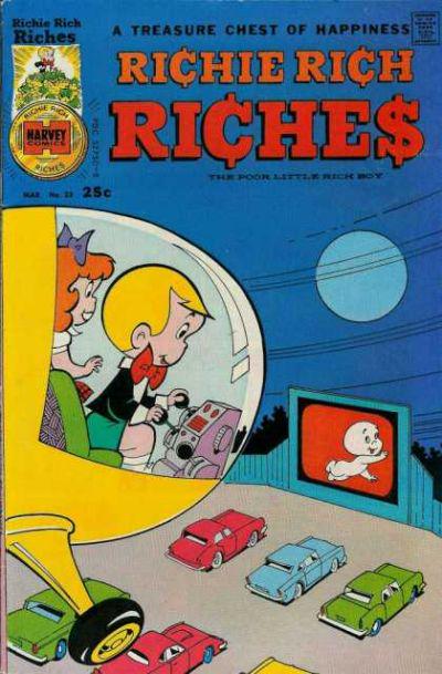 Richie Rich Riches #23 (1976) Comic Books Richie Rich Riches