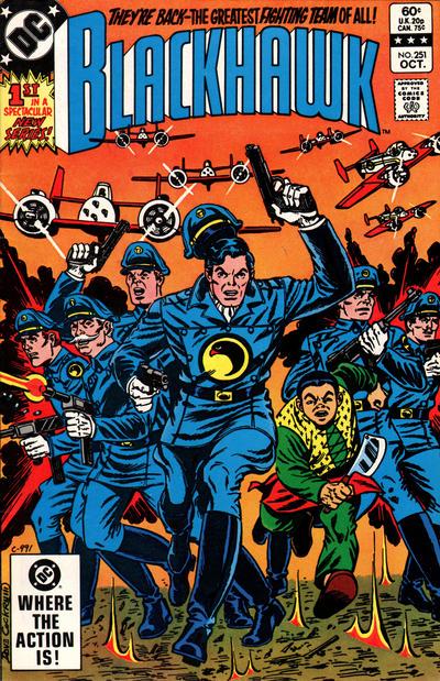 Blackhawk #251 (1982) Comic Books Blackhawk