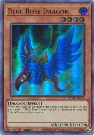 Blue Rose Dragon LDS2-EN104 YuGiOh Legendary Duelists: Season 2