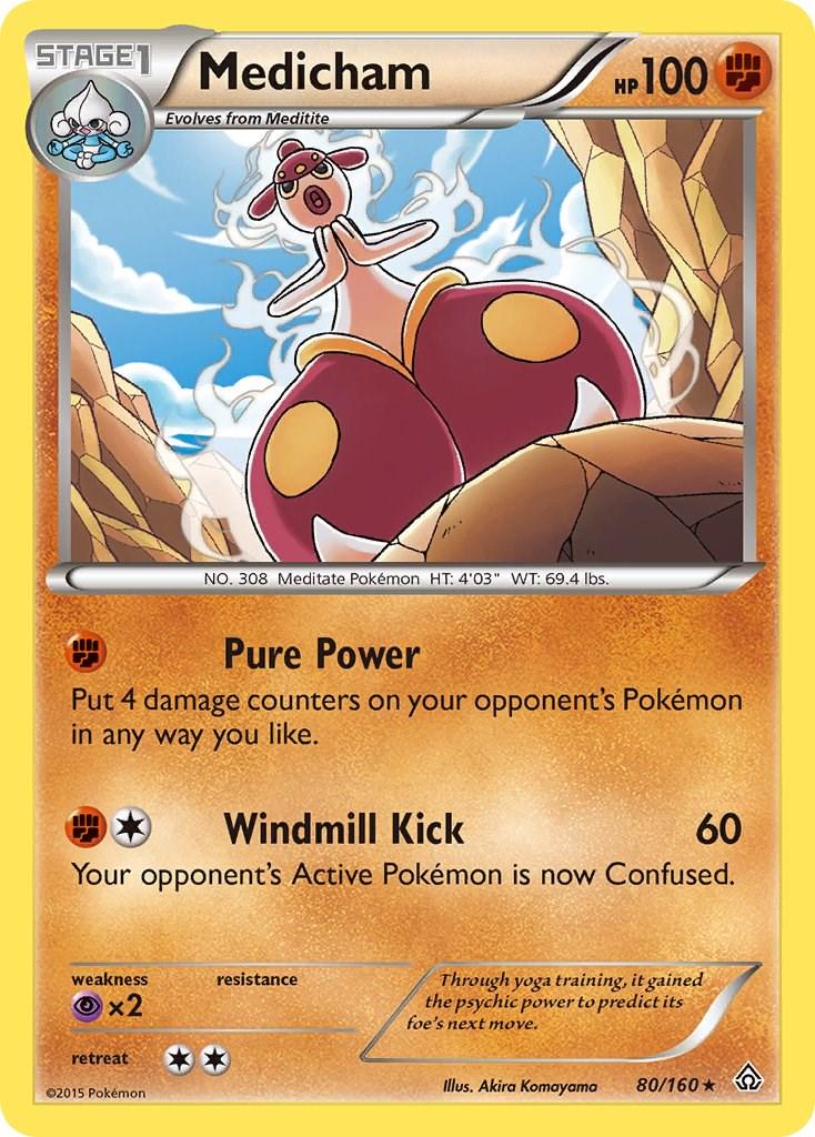 Medicham #80 Pokemon Primal Clash