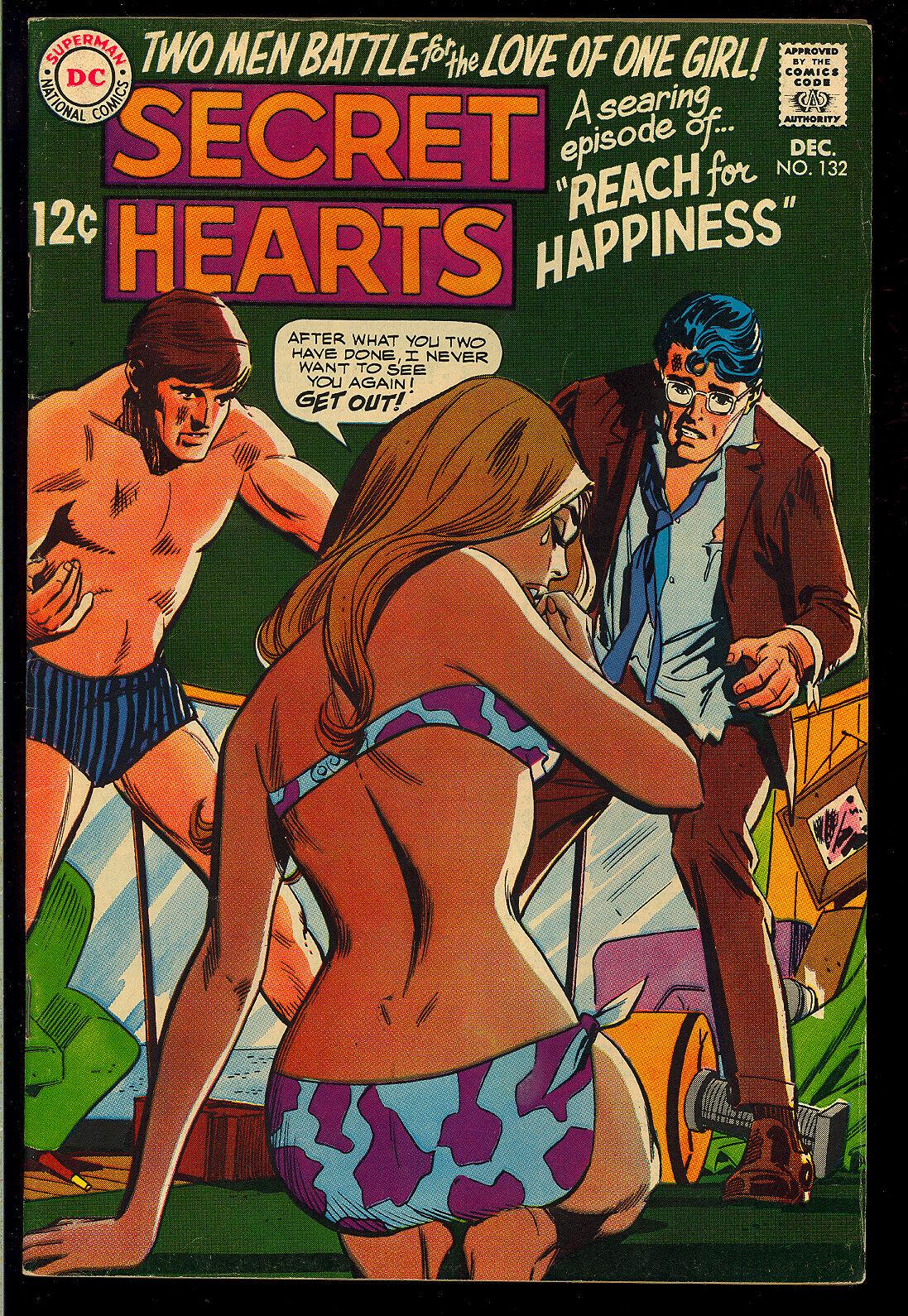 Secret Hearts #132 (1968) Comic Books Secret Hearts