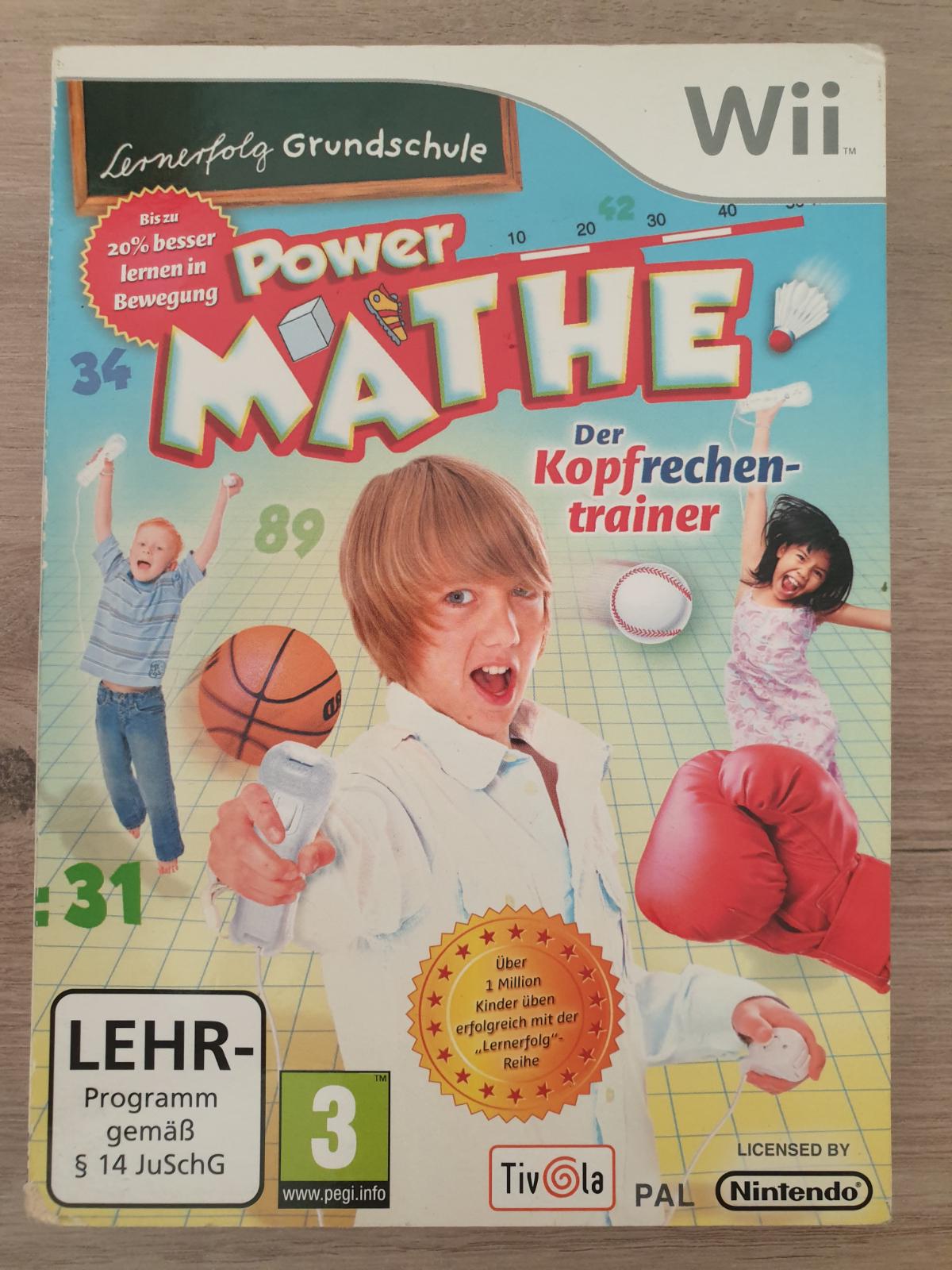 Power Mathe PAL Wii